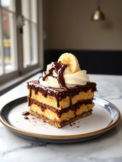 Banana Split Dump Cake Recipe - cooking process