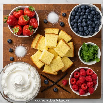 Berry Trifle Recipe - cooking process