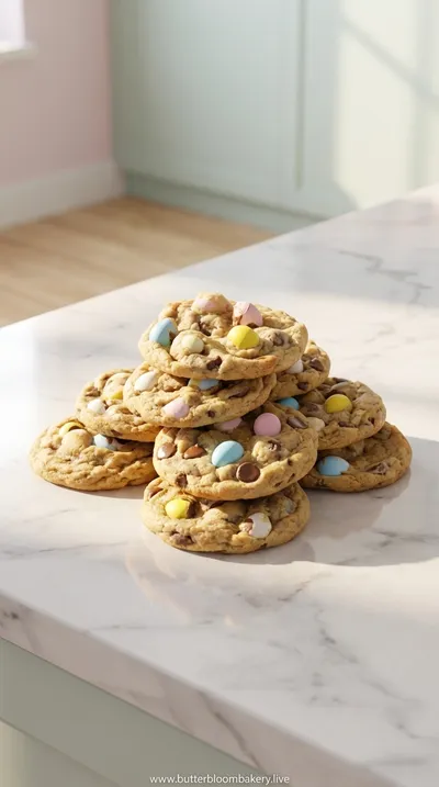 Chewy Cadbury Egg Cookies