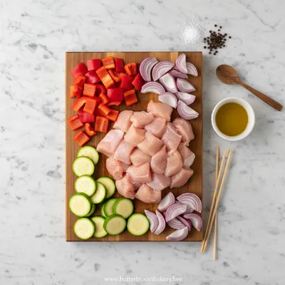 Chicken Kabobs Recipe - cooking process