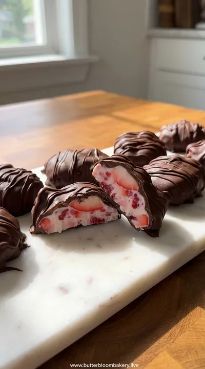 Chocolate Strawberry Greek Yogurt Clusters