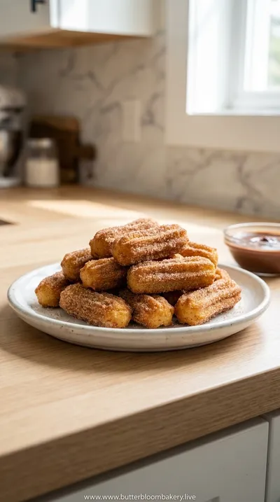 Easy Baked Churro Bites