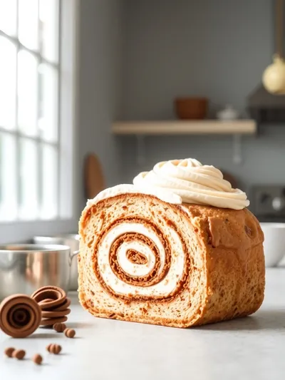Cinnamon Roll Cake