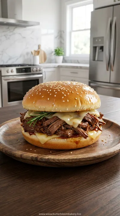 Crockpot BBQ Beef Sandwiches
