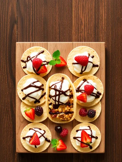 Easy Dessert Tacos Recipe - ingredients preparation