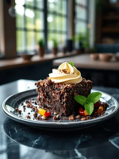 Dirt Cake – Easy Vegetarian Dessert - cooking process