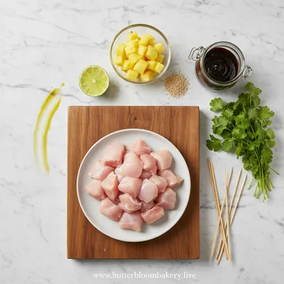 Hawaiian Chicken Kabobs – Unforgettable Flavor - cooking process