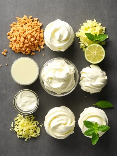 Key Lime Pie Trifle - ingredients preparation