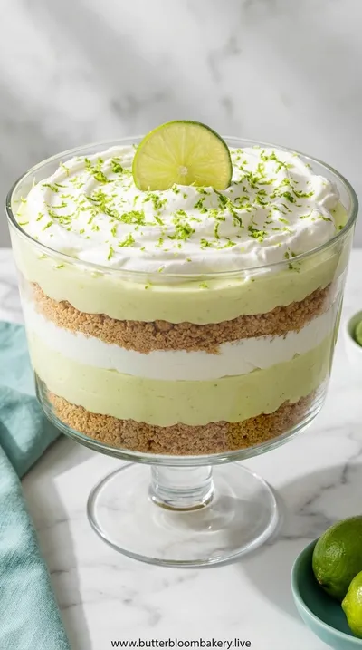 Key Lime Pie Trifle – 3‑Layer No‑Bake Dessert