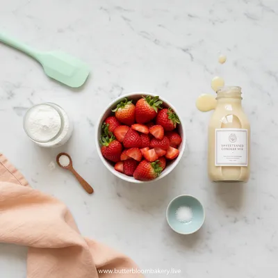 Korean Strawberry Milk – 3‑Ingredient Recipe - cooking process