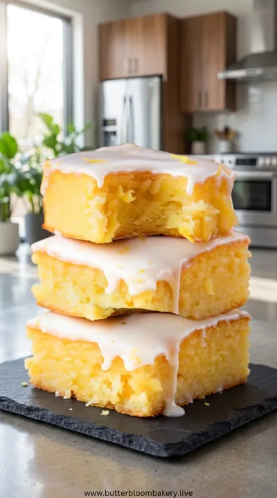 Lemon Brownies – Bright & Fudgy Citrus Bars