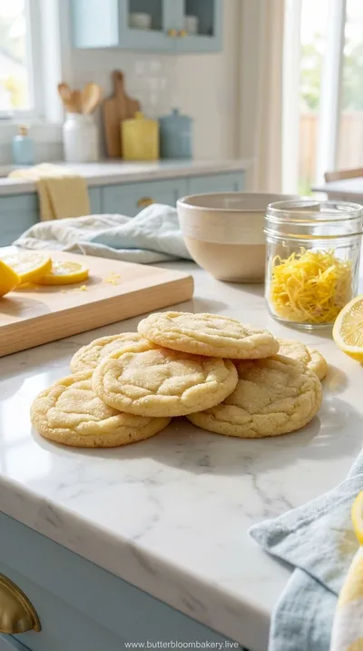 Soft & Chewy Lemon Cookies