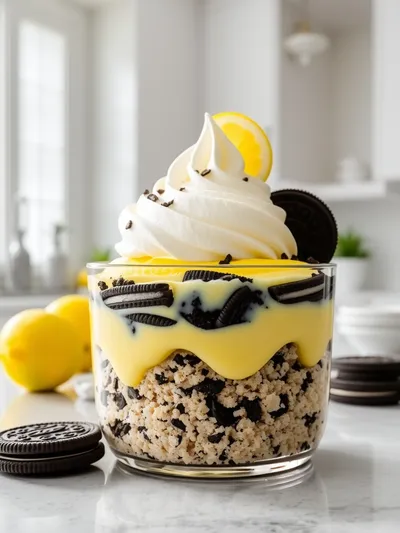 Lemon Oreo Dessert