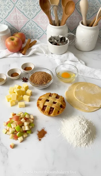Mini Apple Pies - cooking process