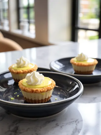 Mini Key Lime Pie – No‑Bake Mini Treat - ready to serve