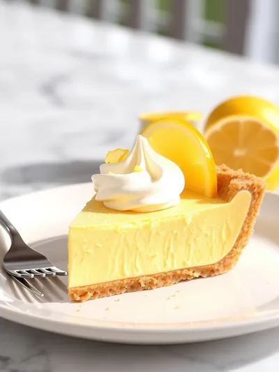 No-Bake Lemon Icebox Pie - cooking process