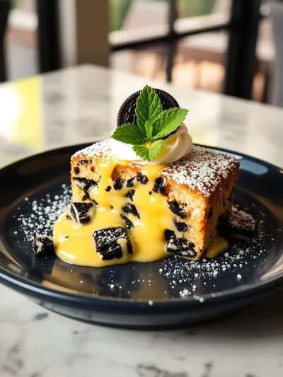 Oreo Dump Cake Recipe - cooking process