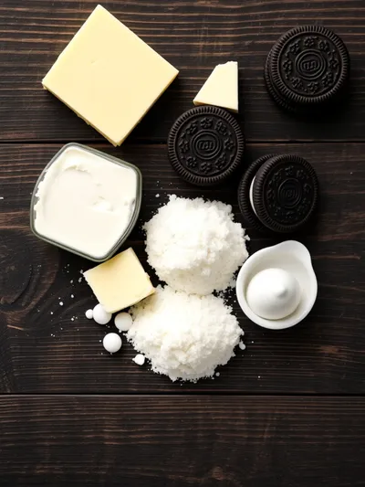 Oreo Dump Cake Recipe - ingredients preparation