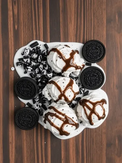 Oreo McFlurry Recipe – Homemade McDonald’s Style - ingredients preparation