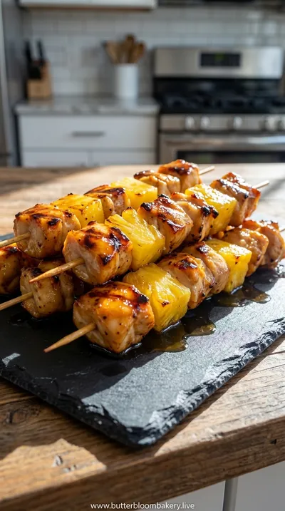 Pineapple Chicken Kabobs Recipe