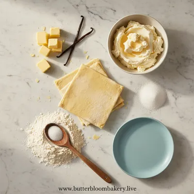 Puerto Rican Quesitos – Flaky Cheese Pastry - cooking process