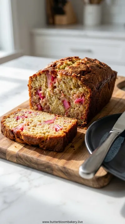 Irresistible Rhubarb Bread Recipe