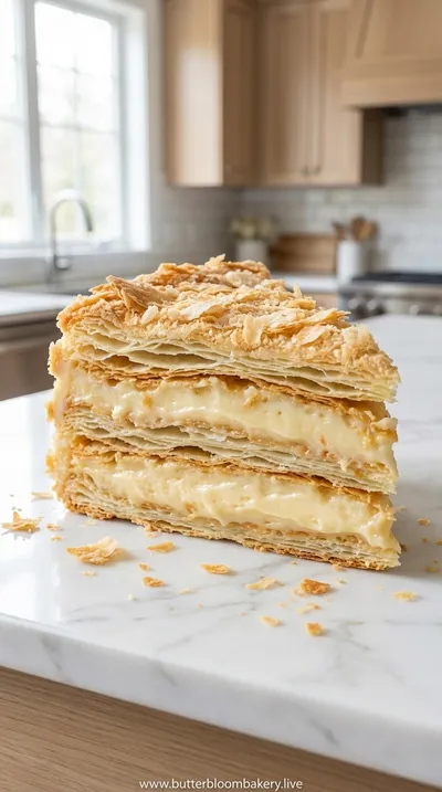 Russian Napoleon Cake Recipe – Classic Puff Pastry Dessert