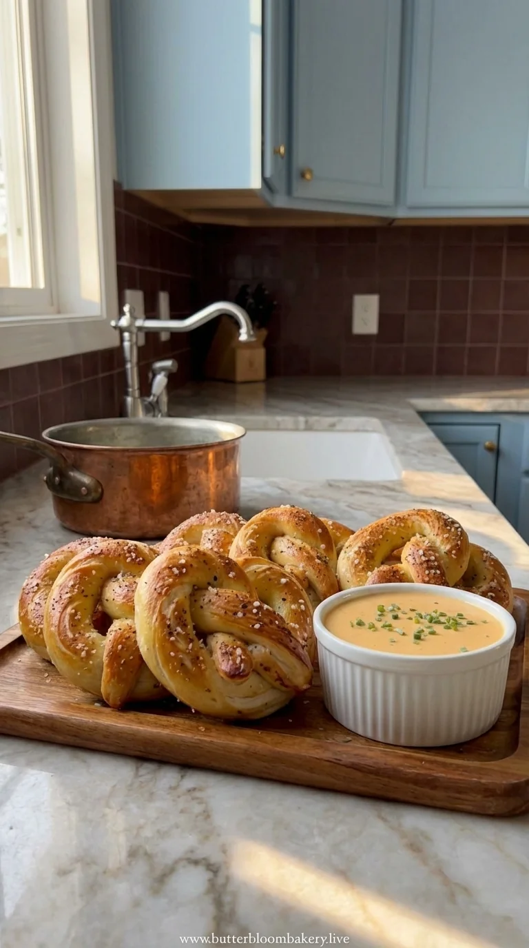 Homemede Soft Pretzels