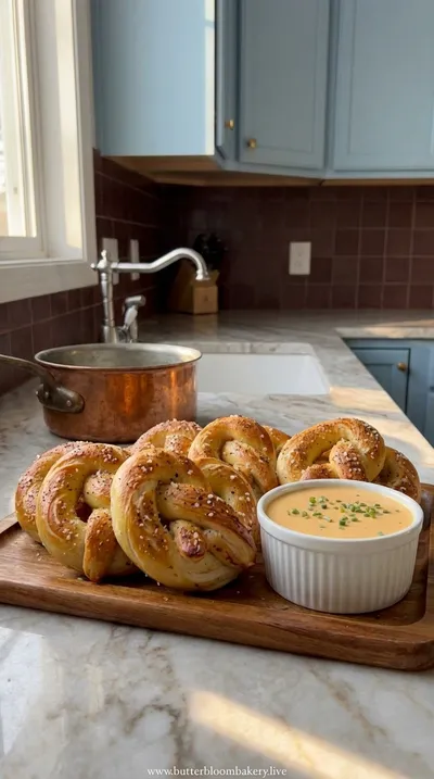 Homemede Soft Pretzels