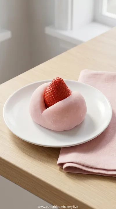 Strawberry Daifuku Mochi – Soft Japanese Rice Cake