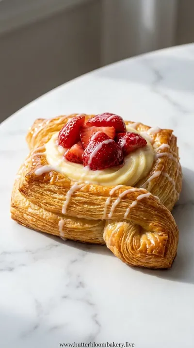Strawberry Danish with Cream Cheese