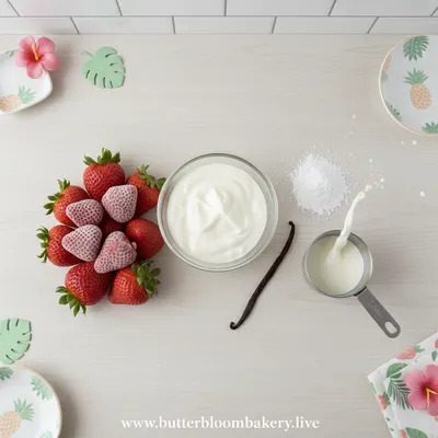 Strawberry Dole Whip: Easy Tropical Dessert - cooking process