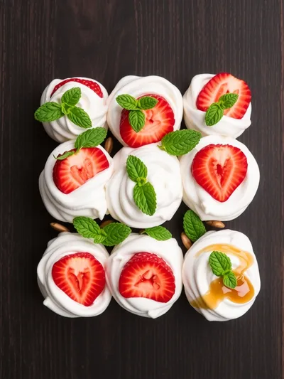 Strawberry Fluff Salad – Light & Refreshing - ingredients preparation