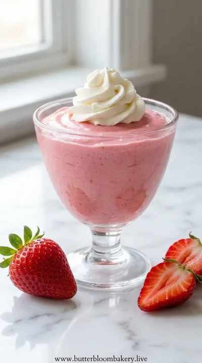 Strawberry Mousse – Light and Whipped