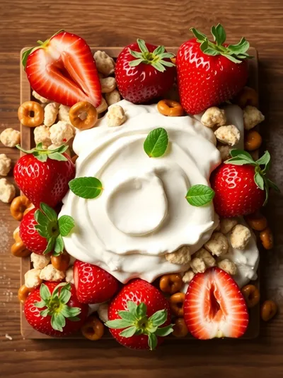 Strawberry Pretzel Salad Recipe - ingredients preparation