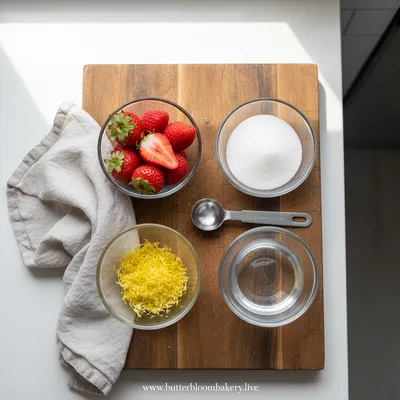 Strawberry Sorbet Recipe - cooking process