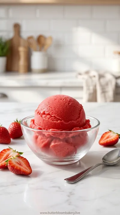 Strawberry Sorbet Recipe