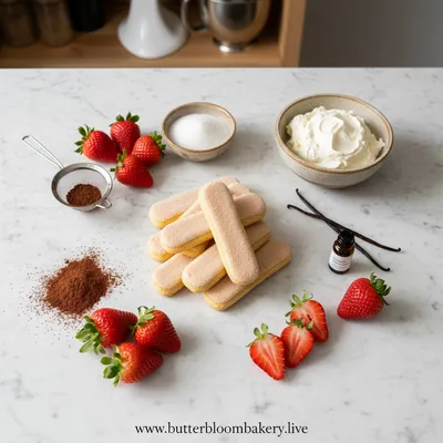 Strawberry Tiramisu – Light No‑Bake Dessert - cooking process
