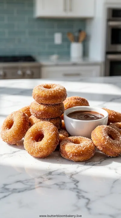 Sweet Churro Donut Bites