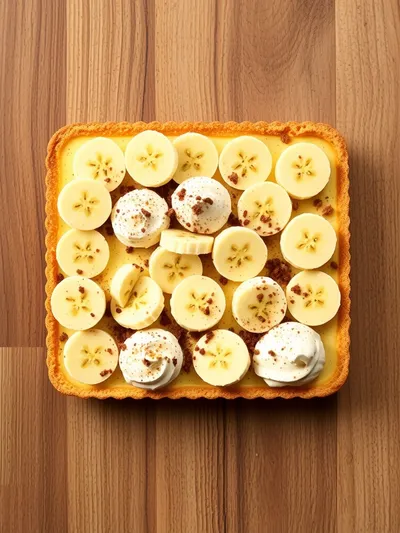 Vegan Banana Tart - ingredients preparation