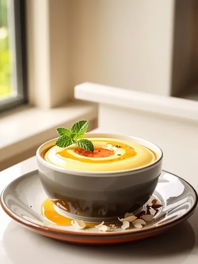 Vegan Custard: Creamy Plant-Based Dessert - cooking process