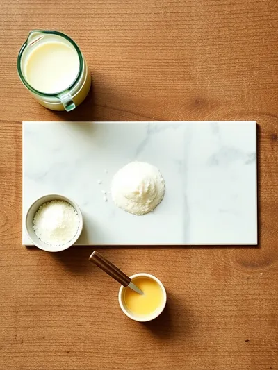 Vegan Custard: Creamy Plant-Based Dessert - ingredients preparation
