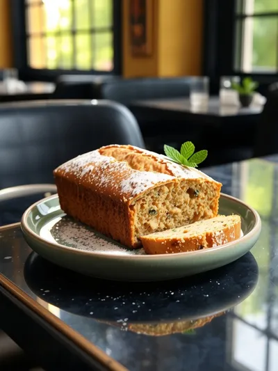 Super Moist Zucchini Bread - ready to serve