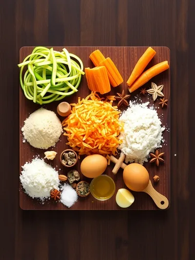 Best Zucchini Bread Recipe - ingredients preparation